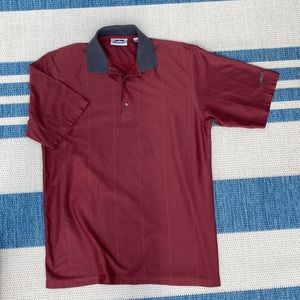 Mens Slazenger Polo,The feel of a Blend, The Luxury of Slazenger 💯% Cotton,EUC!